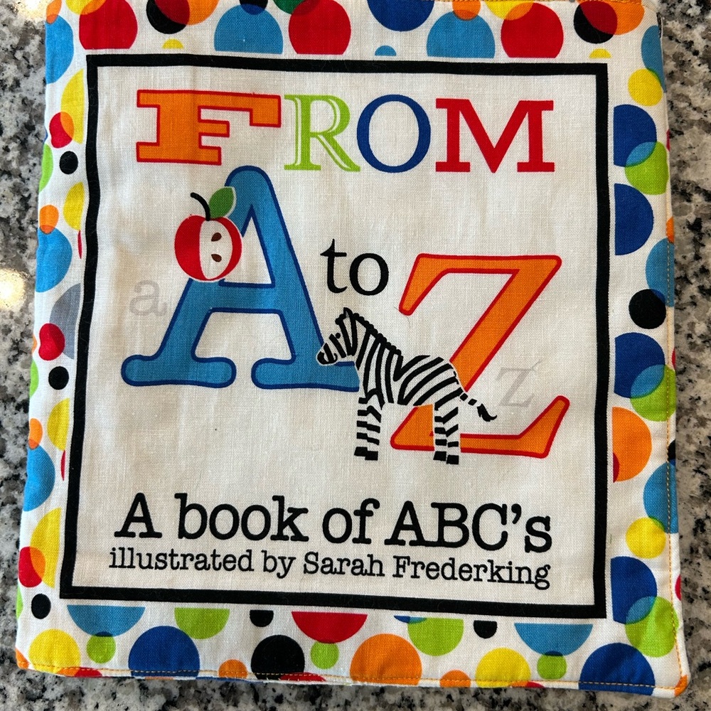 Colorful ABC Book Cover